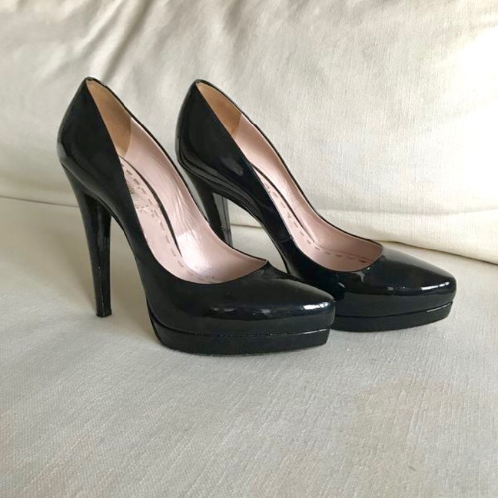 Miu Miu Black Patent stiletto